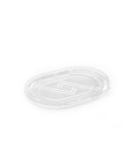 TAPA BANDEJA PLASTICA OVALADA X 50 U. MOD 105