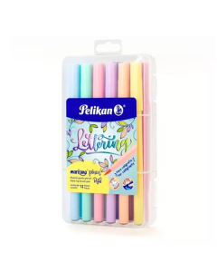 MARCADOR MARKANA PINCEL PASTEL X 12 UNI.