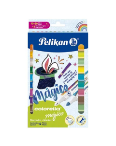 MARCADOR COLORELLA MAGICO  X 12 UNI.