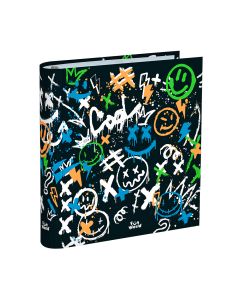 CARPETA FW COOL GRAFFITI SMILE 3 X 40 CM.
