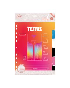 SEPARADORES A4 C/LENGUETA TETRIS