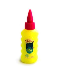 GLITTER TUBO AMARILLO x 30 GRS.