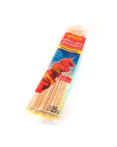 PALITO BROCHETTE IBERIA 25 CM X 25 UNIDADES