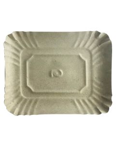 BANDEJA CARTON GRIS 17 X 20 CM. X 100 U.
