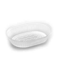 BANDEJA MICROONDAS ECOFORMAS 105 OVALADA X 100 UNIDADES