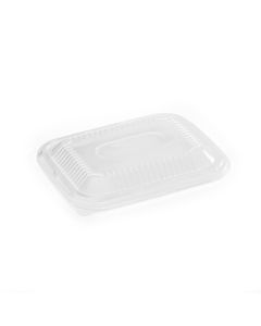 TAPA BANDEJA PLASTICA RECTANGULAR X 50 U. MOD 105