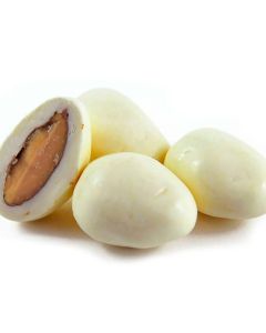 ALMENDRA CON CHOCOLATE BLANCO x 1 KG.