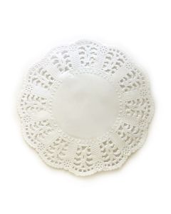 BLONDA REDONDA BLANCA 16 CM. x 100 U.