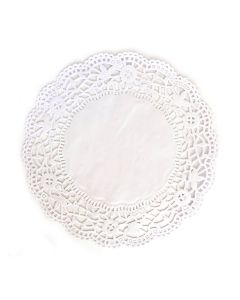 BLONDA REDONDA BLANCA 20 CM. x 100 U.