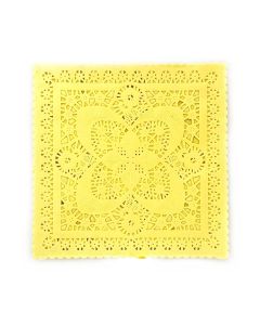 BLONDA CUADRADA AMARILLA 13 x 13 CM. x 100 U.