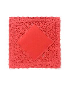 BLONDA CUADRADA ROJA 9 x 9 CM. x 100 U.