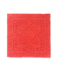 BLONDA CUADRADA ROJA 13 x 13 CM. x 100 U.
