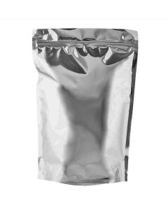 BOLSA DOY PACK CRISTAL METALIZADA 20 CM X 28 CM
