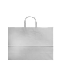 BOLSA BLANCA 32 x 10 x 23 CM.