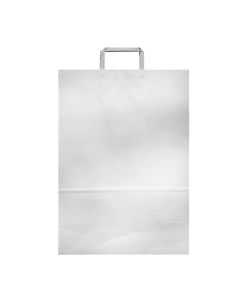 BOLSA BLANCA 30 x 12 x 41 CM.