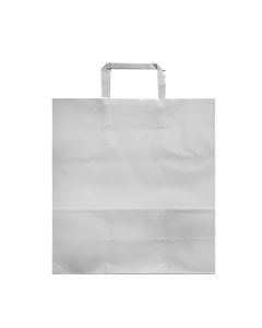 BOLSA BLANCA 32 x 11 x 33 CM.