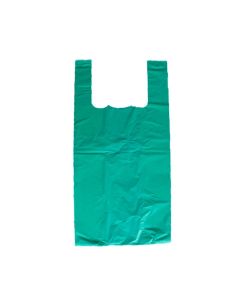 BOLSA REFORZADA VERDE 20 X 30 CM. X 100 U.