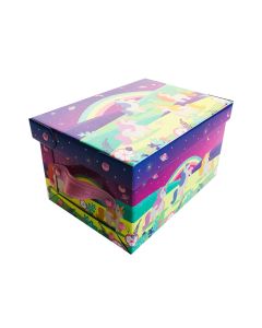 CAJA PARA BAULERA UNICORNIO 32 x 24 x 18 CM.