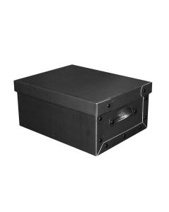 CAJA BAULERA MEDIANA NEGRA