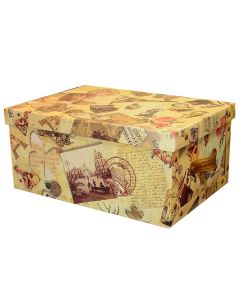 CAJA BAULERA GRANDE VINTAGE