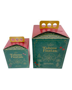 CAJA MALETIN PAN DULCE 1/4 KG.