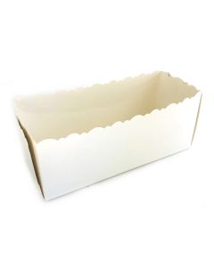 CAJA DE BUDIN CON ONDA 24 x 9.5 x 10 CM.