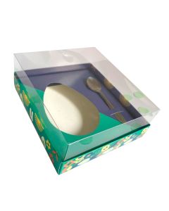 CAJA TAPA ACETATO MEDIO HUEVO 15'