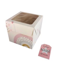 CAJA  ARCOIRIS + TAGS