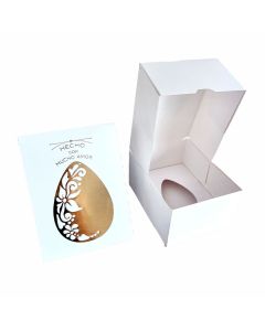 BOX HUEVO ORO + SOPORTE