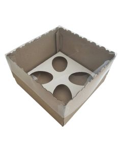 CAJA ALICIA MARRON