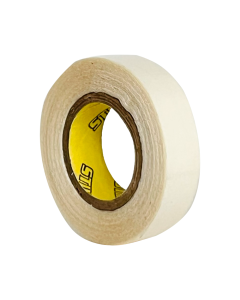 CINTA STIKO DOBLE FAZ TRANSPARENTE 12 MM X 10 METROS