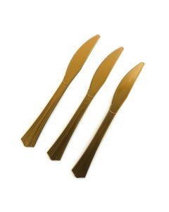 CUCHILLO PREMIUM GOLD X 6 UNI.