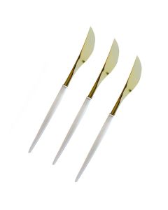 CUCHILLO PREMIUM DORADO SOPHIE X 6 UNI.