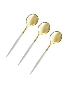 CUCHARA PREMIUM DORADO SOPHIE X 6 UNI.