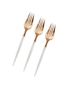TENEDOR PREMIUM ROSA SOPHIE X 6 UNI.