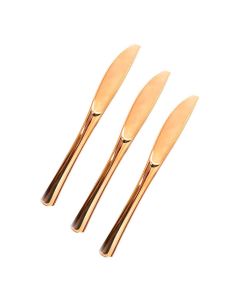 CUCHILLO PREMIUM ROSA GOLD X 6 UNI.