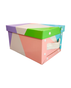 CAJA BAULERA CHICA ROMBOS