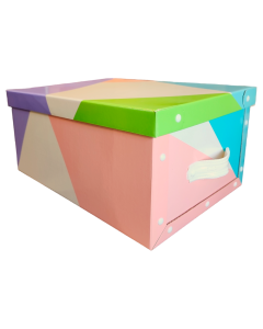 CAJA BAULERA GRANDE ROMBOS