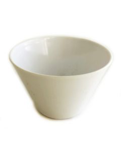 CAZUELA CONICA BLANCA