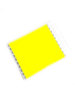 BRAZALETE SEGURIDAD AMARILLO