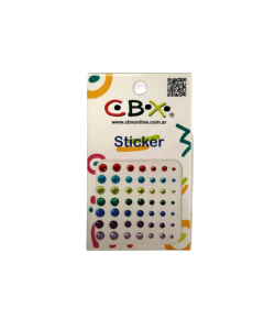STICKERS CIRCULO CHICO COLOR AUTOADHESIVO