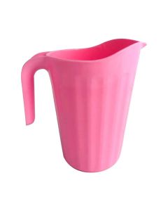 JARRA PLASTICA ROSA 1,8 L.