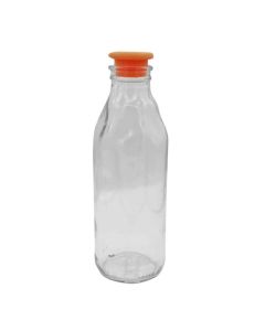 BOTELLA SALSA CON TAPON x 500 ML.