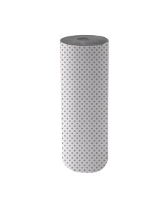 PAPEL MURESCO PLATA FONDO BLANCO X 60 UNI. X 200 MTS.