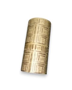 BOBINA DE PAPEL KRAFT IMPRESA PANADERIA X 60CM. PRECIO X KILO