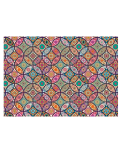 PAPEL DE REGALO MURESCO CIRCULO MANDALA 70 CM. X 100 CM.