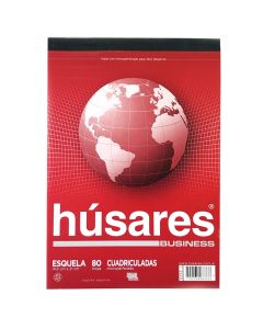ESQUELA CUADRICULADA x 80 HOJAS