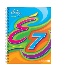 CUADERNO EXITO TAPA DURA Nº7 X 60 HOJAS CUADRICULADAS