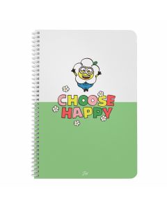 CUADERNO A4 SEMIRIGIDO MINIONS