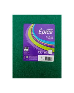 CUADERNO GLORIA/EPIC ARAÑA VERDE x 48 HOJAS RAYADAS